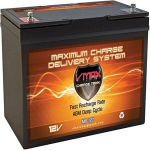 VMAX MR127 AGM Deep Cycle Battery