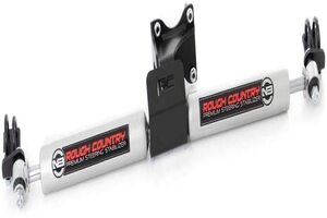 Rough Country 8734930 Dual Steering Stabilizer