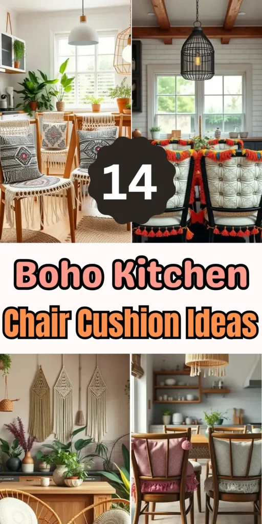 Inspiring Boho Kitchen Chair Cushion Ideas for a Trendy Space
