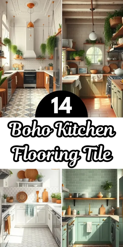 Inspiring Bohemian Kitchen Flooring Tile Concepts to Consider