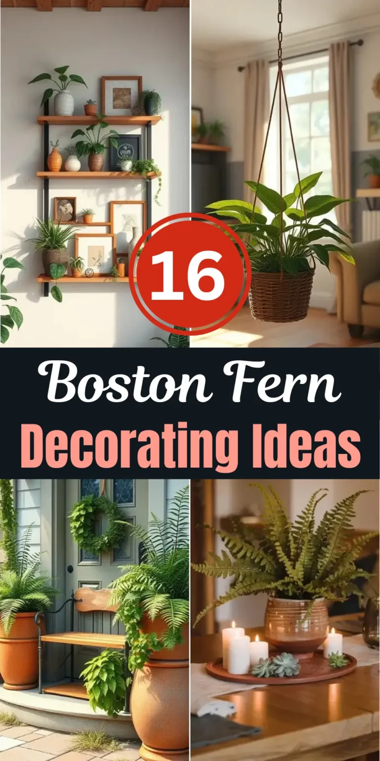 Boston Fern Decorating Ideas