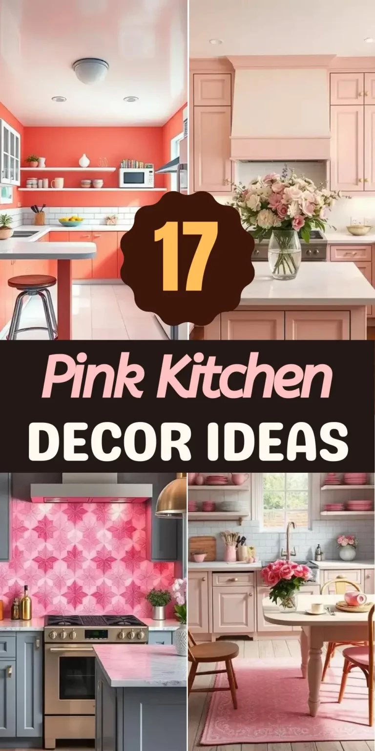 Jaw-Dropping Pink Kitchen Decor Ideas You’ll Want to Steal Right Now