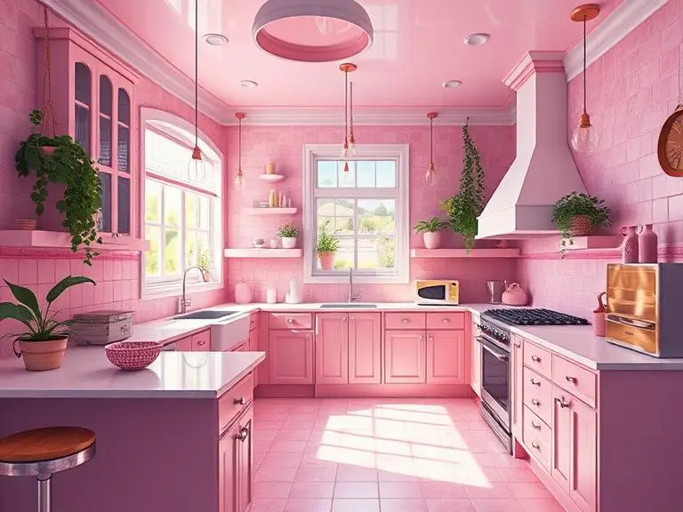 17 Jaw-Dropping Pink Kitchen Decor Ideas You’ll Want to Steal Right Now