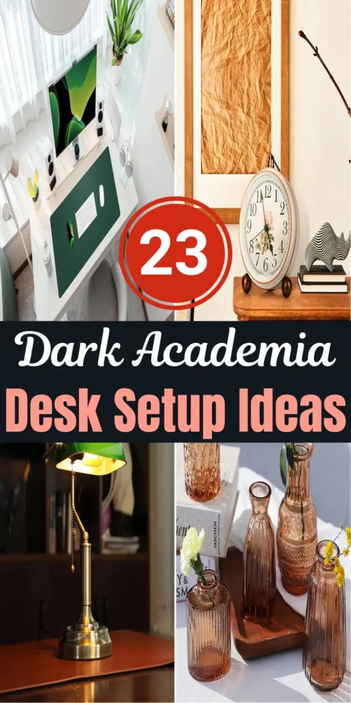 Dreamy Desk Setup Aesthetic for the Ultimate Dark Academia Vibe