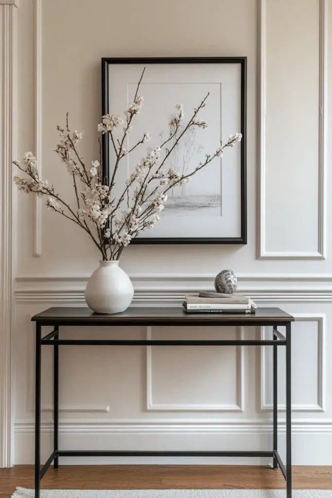 1 narrow console chic
