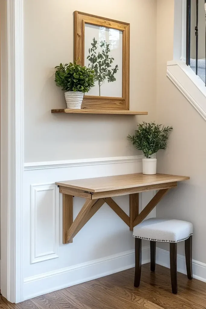 17 Foldaway Desk Solution
