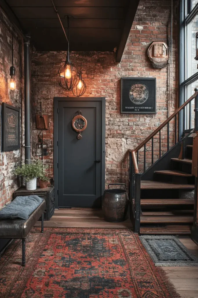18 loft style entry vibe