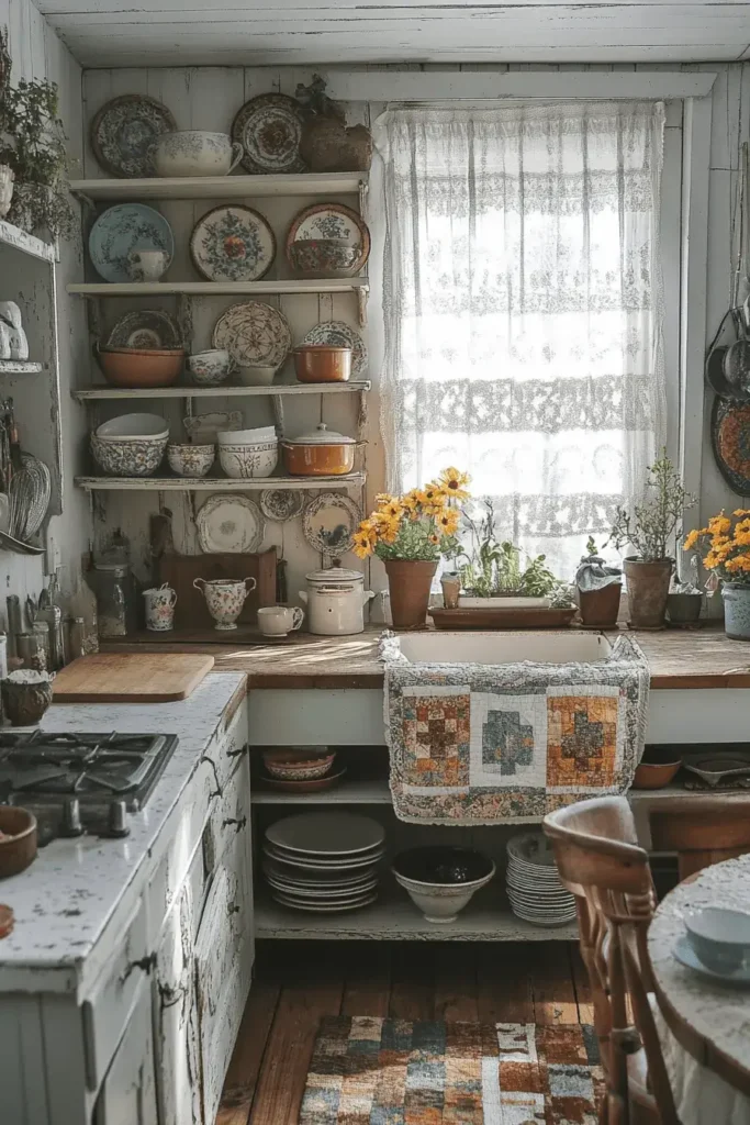 cottage antique warmth