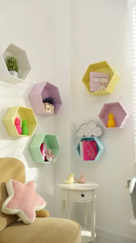 DIY Hanging Shelves Idea 13