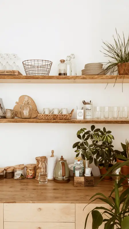 DIY Hanging Shelves Idea 7