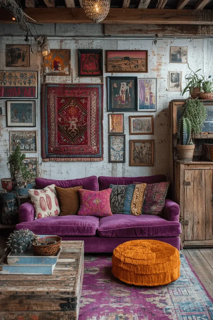eclectic boho blend