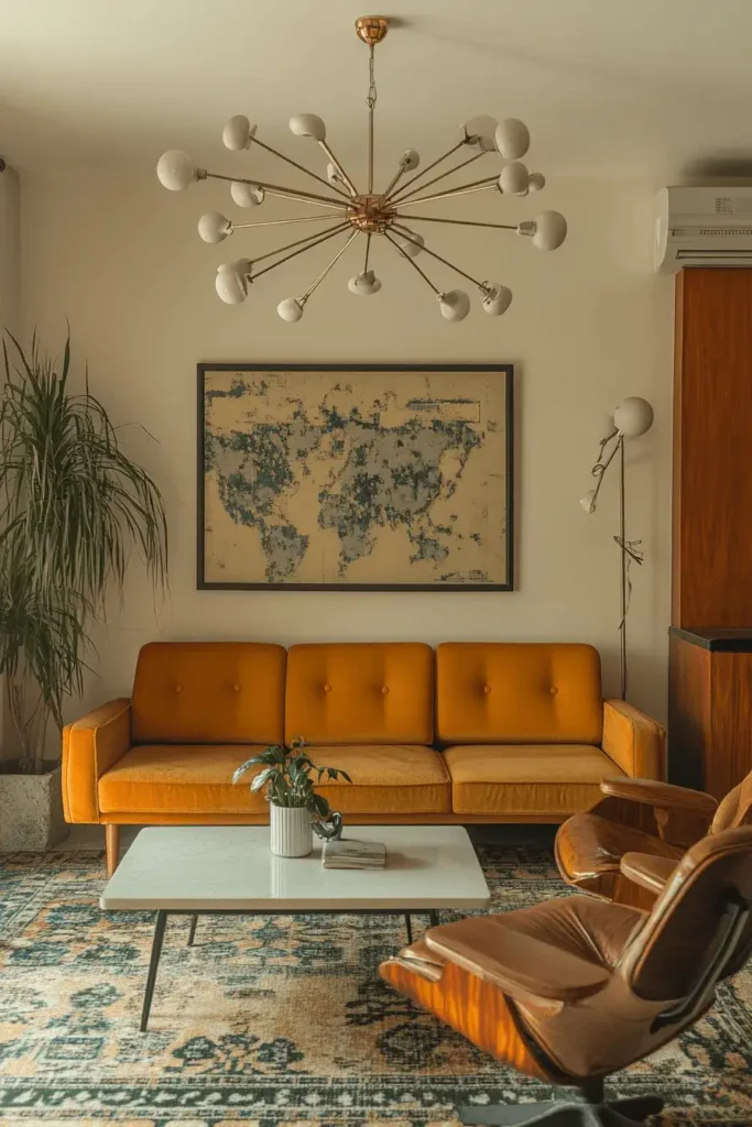 retro modern flair