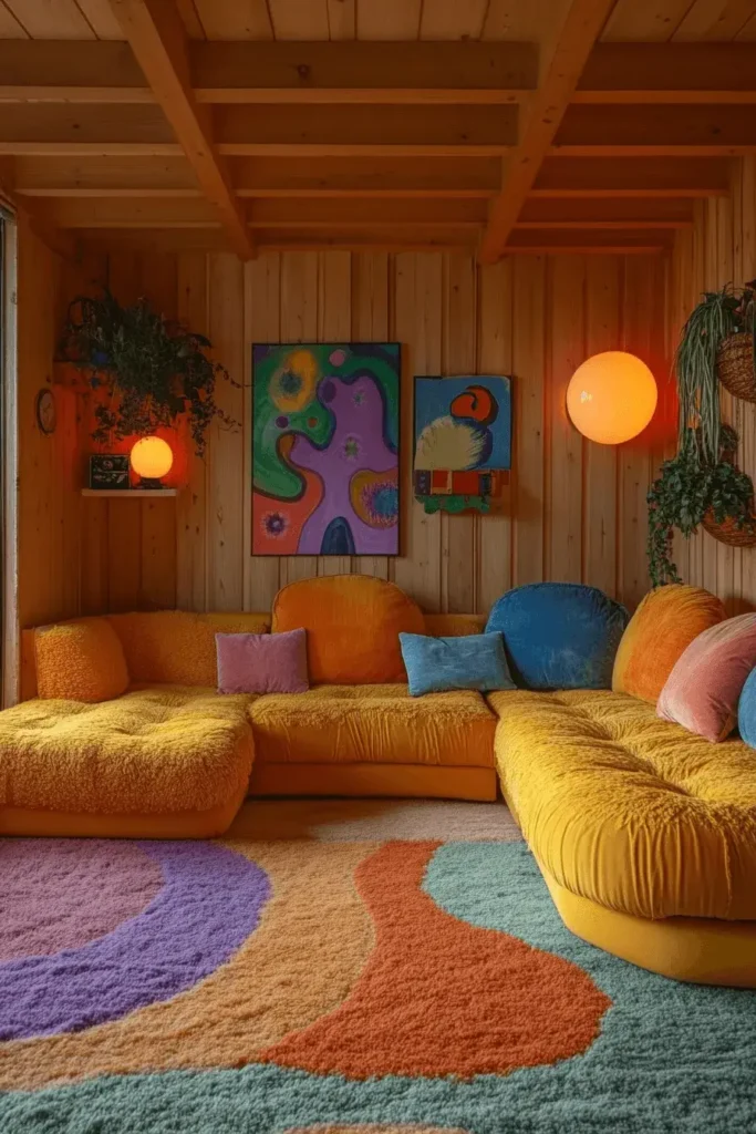 vibrant 70s groove