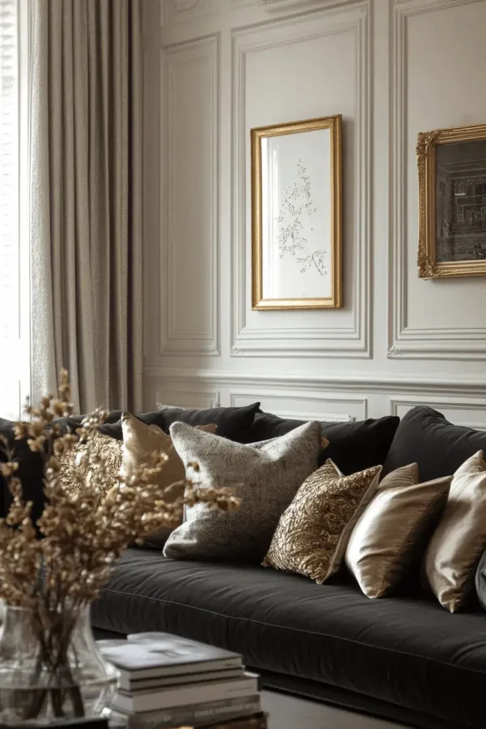 Charcoal Sofa Living Room Ideas (6)