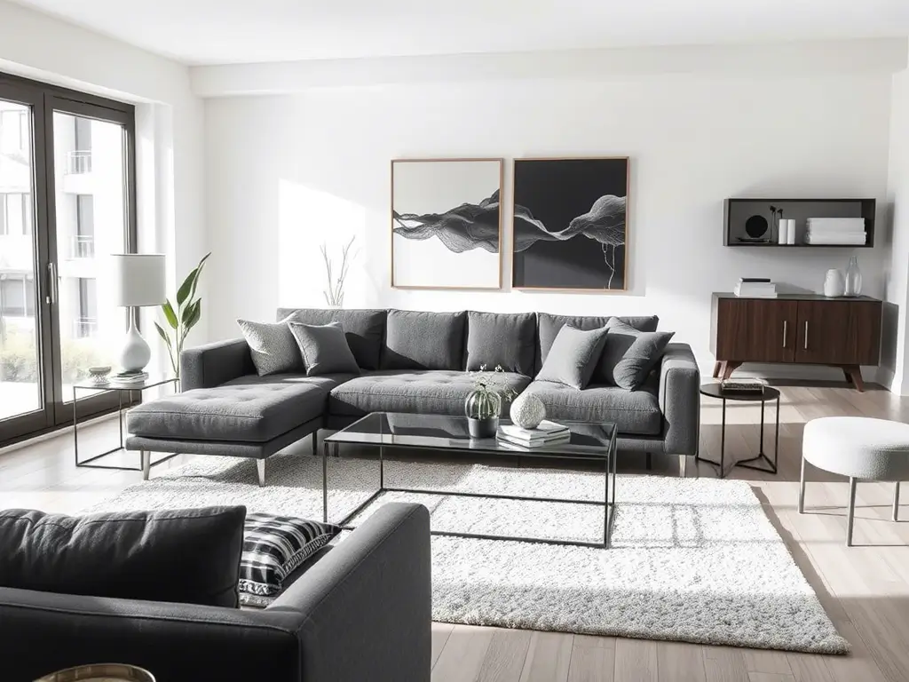 Charcoal Sofa Living Room Ideas
