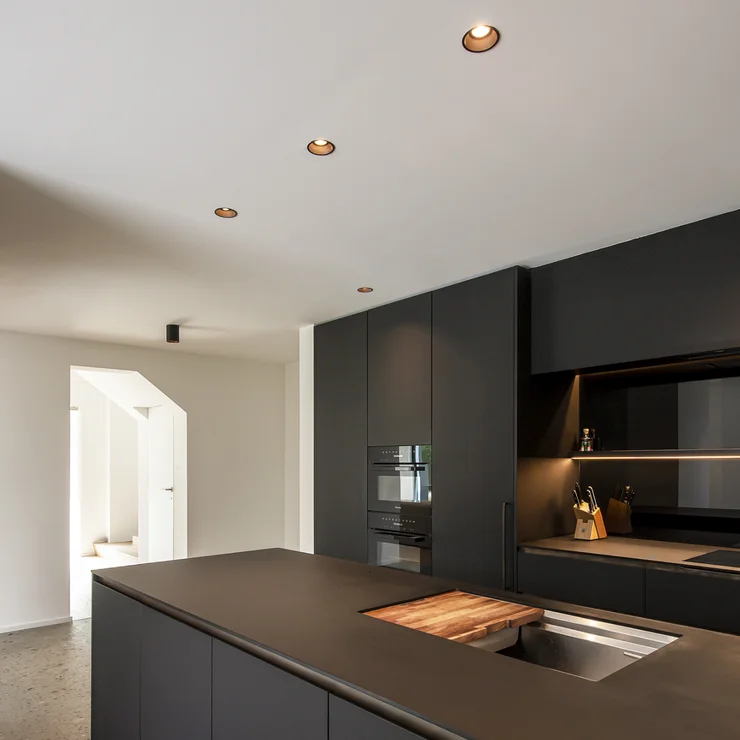 Low Ceiling Small Kitchen Lighting 2