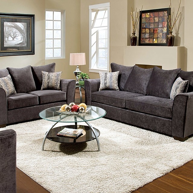Charcoal Sofa Living Room Ideas 16