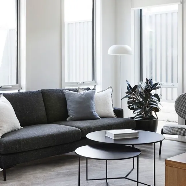Charcoal Sofa Living Room Ideas 27