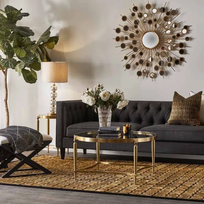 Charcoal Sofa Living Room Ideas 8