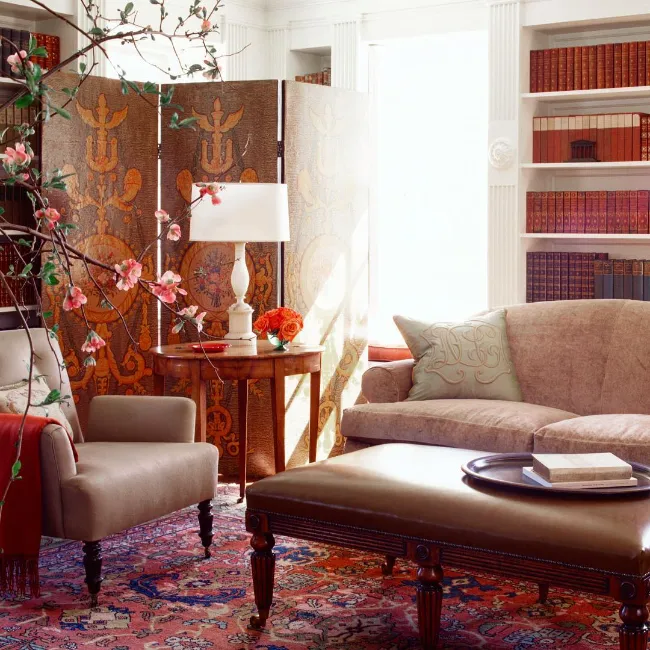 Cozy Mid century modern living room 6