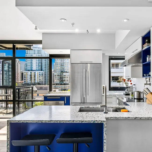 Recycled Glass Countertops for Kitchen 20