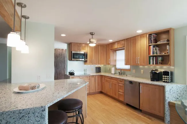 Recycled Glass Countertops for Kitchen 23