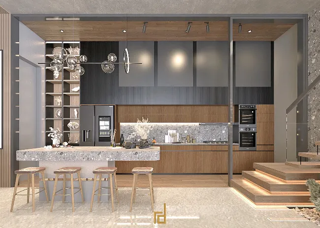 Terrazzo kitchen countertops 13