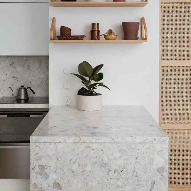 Terrazzo kitchen countertops 16