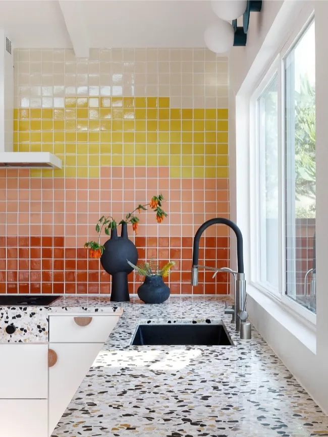 Terrazzo kitchen countertops 2