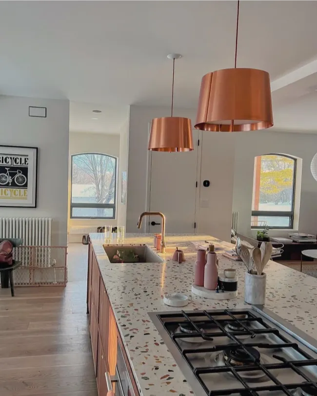 Terrazzo kitchen countertops 4