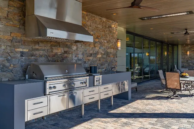 Modern Outdoor Kitchen Design 16