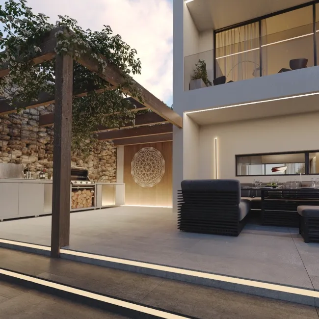 Modern Outdoor Kitchen Design 17