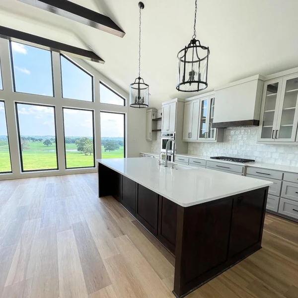 Warm Wood & Industrial Accents