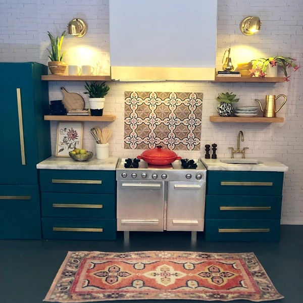 Cozy Industrial Farmhouse Kitchen