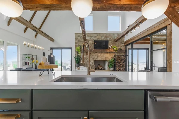 Modern Farmhouse Charm Kitchen