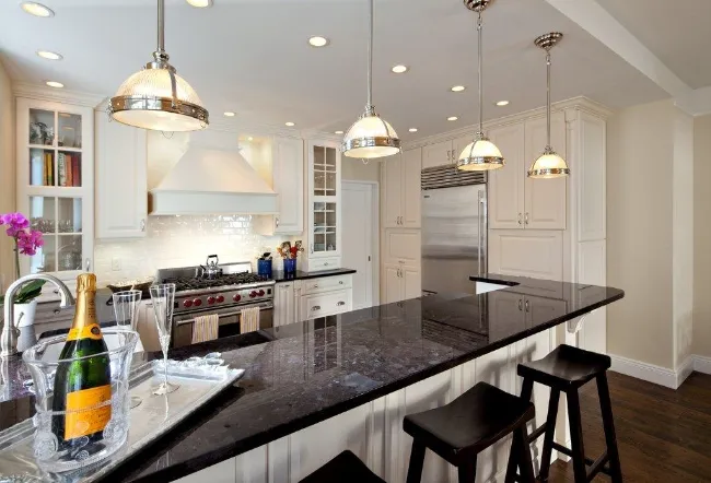 blue Granite Countertops for Kitchen 21