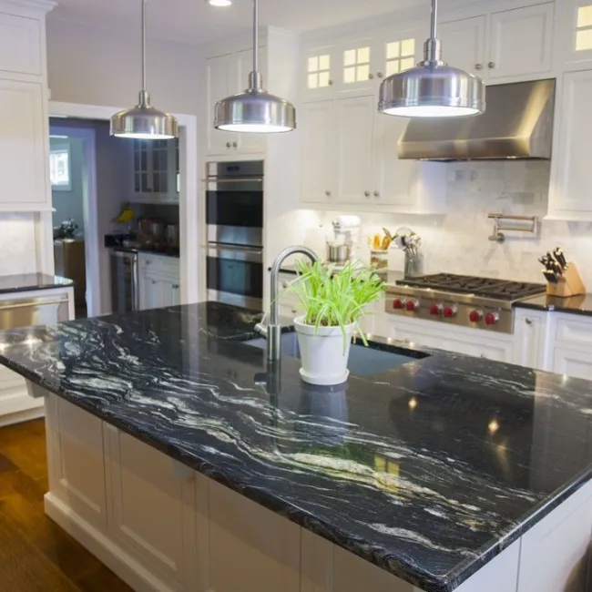 blue Granite Countertops for Kitchen 6