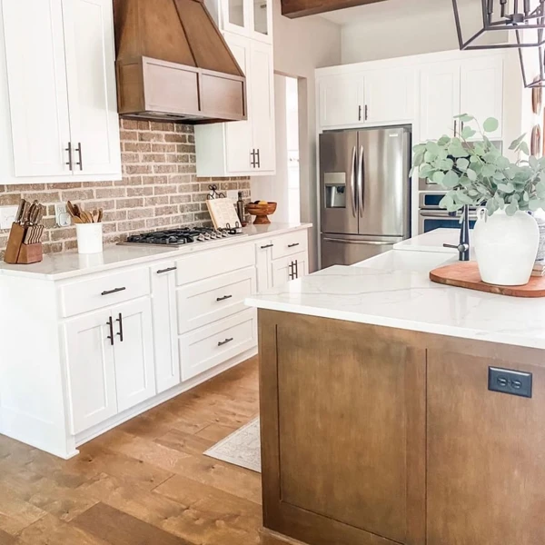 Rustic Charm with Red Brick