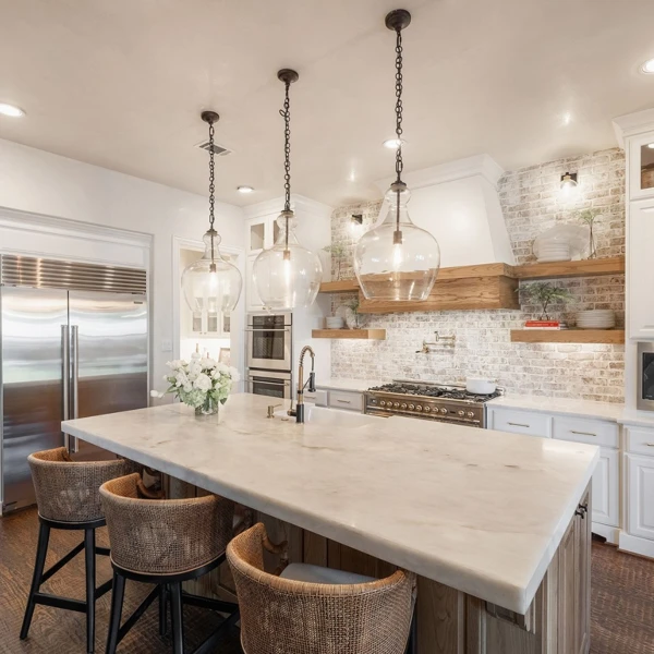 Rustic Charm with Red Brick