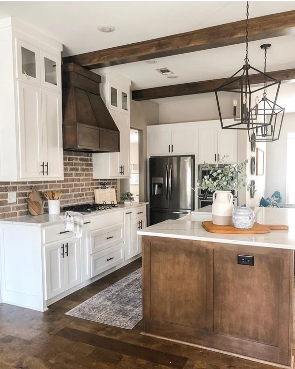 Timeless Classic Brick Backsplash