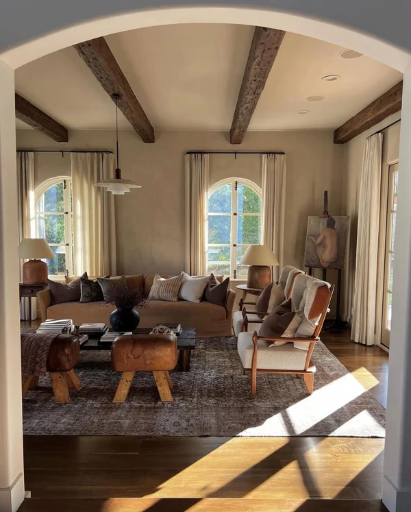 Warm Wood Accents