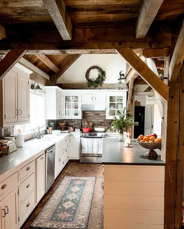 Farmhouse kitchen Backsplash Design