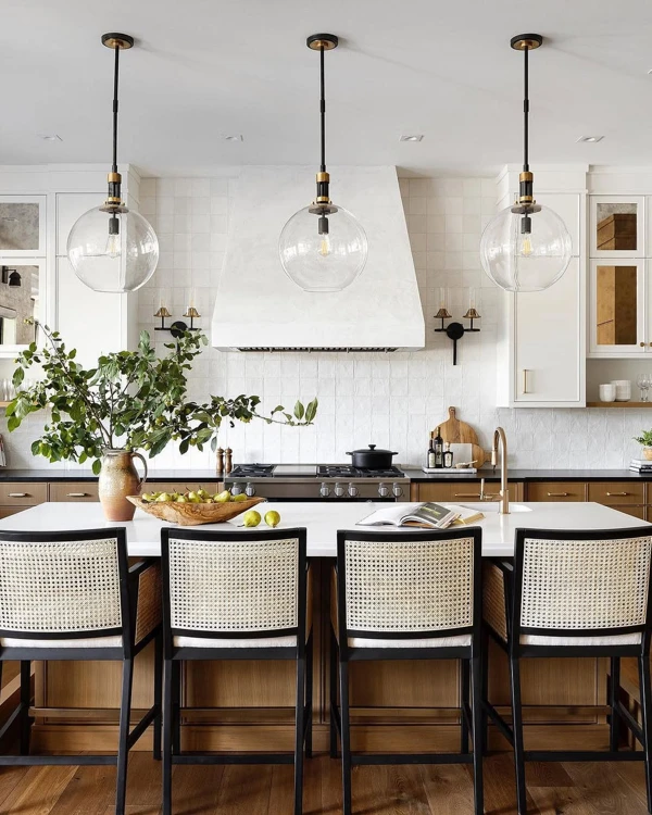 Classic Blue Mosaic Backsplash