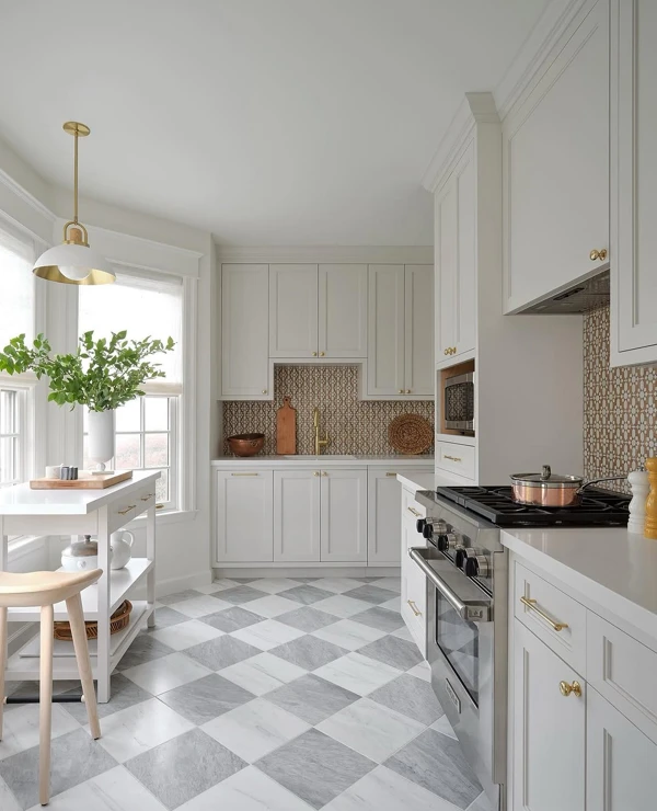 Serene Aquatic Mosaic