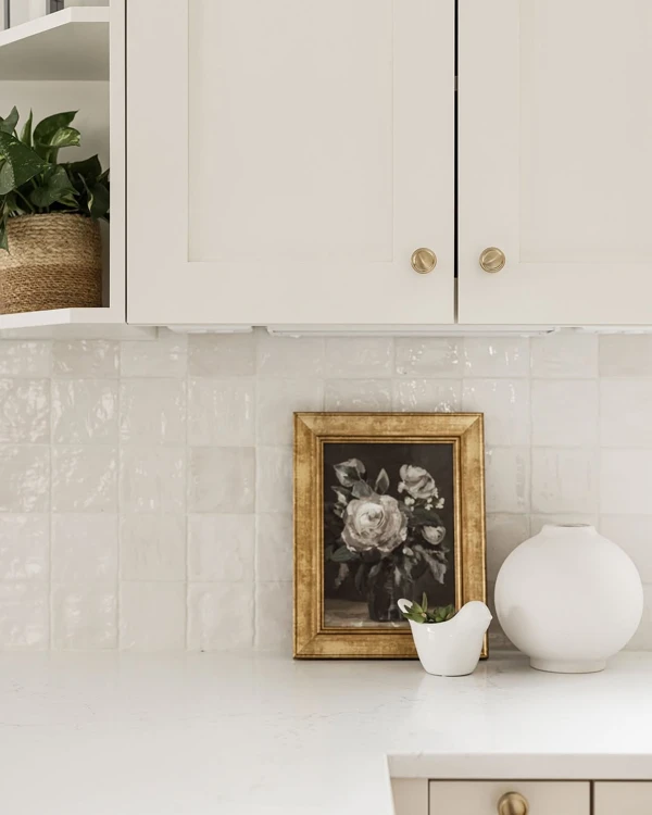Modern Geometric Backsplash