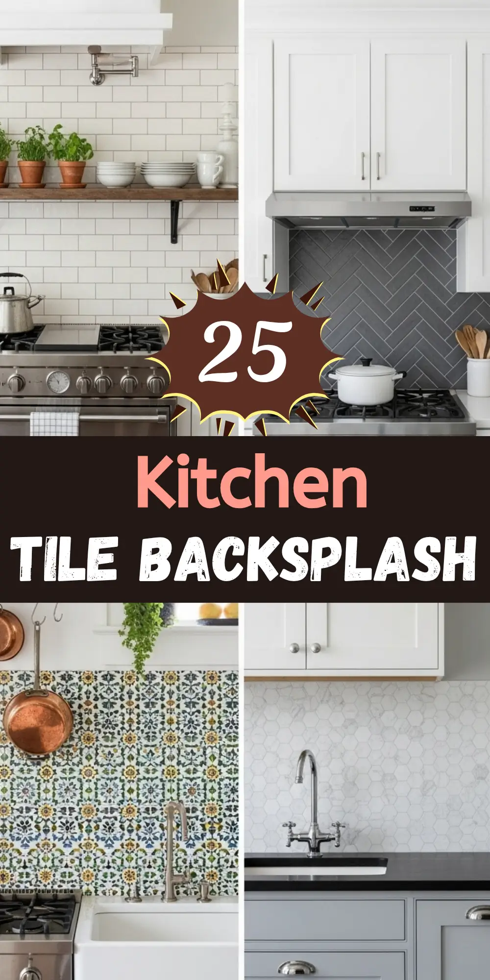 Beautiful Kitchen Tile Backsplash Designs for Every Home Style