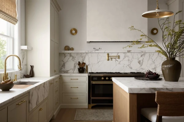 Timeless Oak & White Kitchen