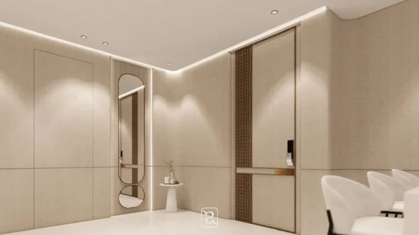 Chic Console & Mirror Combo