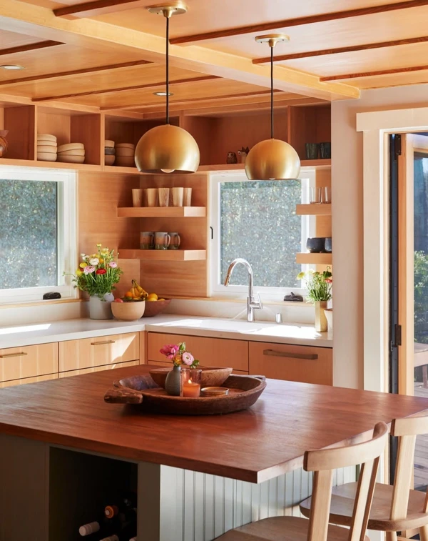 Rustic Charm in a Small Kitchen