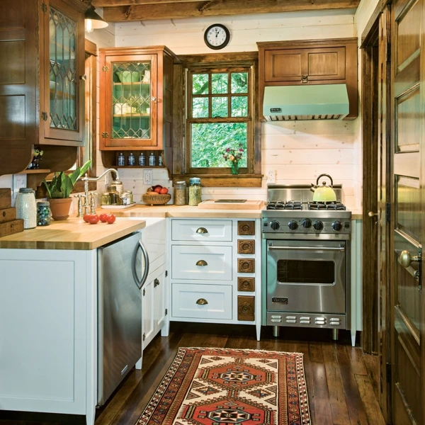 Rustic Kitchen Warmth